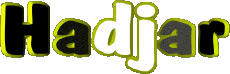 Prénoms FEMININ - Maghreb Musulman H Hadjar 