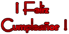 Mensajes Español Feliz Cumpleaños Fluo - Neon 001 