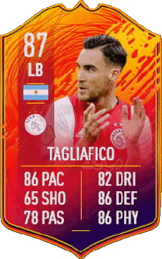 Multimedia Videogiochi F I F A - Giocatori carte Argentina Nicolás Tagliafico 