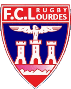 Sports Rugby Club France Logo Dept 65 F.C Lourdes R 
