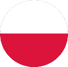 Drapeaux Europe Pologne Rond 