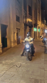 Humor -  Fun Transport Motorcycles Route Gamelles Fail 02 