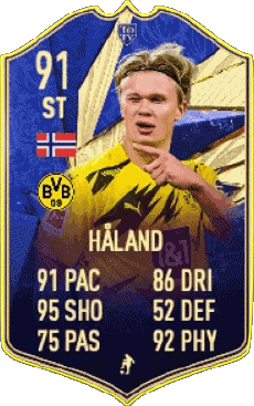Multi Média Jeux Vidéo F I F A - Joueurs Cartes Norvège Erling Braut Haland 