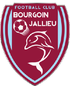 Sports FootBall Club France Logo Auvergne - Rhône Alpes 38 - Isère Bourgoin-Jallieu FC 