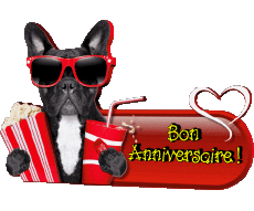Messagi Francese Bon Anniversaire Animaux 009 