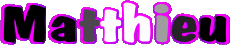 Vorname MANN - Frankreich M Matthieu 