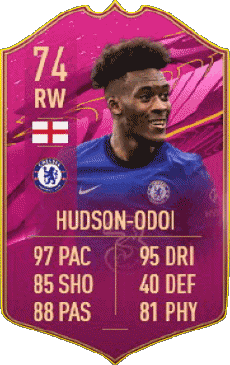 Multi Media Video Games F I F A - Card Players England Callum Hudson-Odoi 