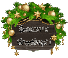 Messages Anglais Season's Greetings Serie 15 