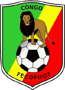 Logo-Sportivo Calcio Squadra nazionale  -  Federazione Africa Congo Logo