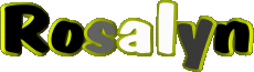 Prénoms FEMININ - UK - USA R Rosalyn 