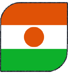 Flags Africa Niger Square 