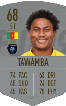 Multimedia Videogiochi F I F A - Giocatori carte Camerun Léandre Tawamba 