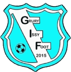 Sports FootBall Club France Logo Bourgogne - Franche-Comté 71 - Saône et Loire GRURY ISSY 