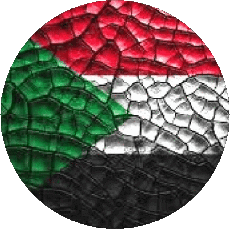 Flags Africa Sudan Round 