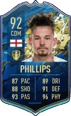 Multi Média Jeux Vidéo F I F A - Joueurs Cartes Angleterre Kalvin Phillips 