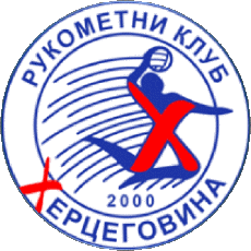 Sport Handballschläger Logo Bosnien und Herzegowina RK Hercegovina 