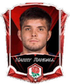 Sportivo Rugby - Giocatori Inghilterra Squadra 2025 Harry Randall 