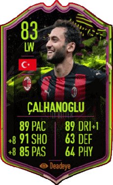 Multimedia Videospiele F I F A - Karten Spieler Türkei Hakan Çalhanoglu 