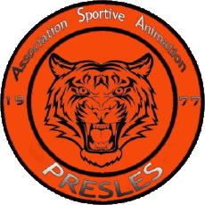 Sports FootBall Club France Logo Hauts-de-France 02 - Aisne AS Animation Presles 