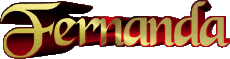 Prénoms FEMININ - Italie F Fernanda 