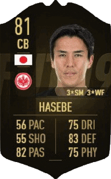 Multimedia Vídeo Juegos F I F A - Jugadores  cartas Japón Makoto Hasebe 
