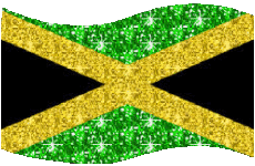 Flags America Jamaica Rectangle 
