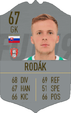 Multimedia Videogiochi F I F A - Giocatori carte Slovacchia Marek Rodák 