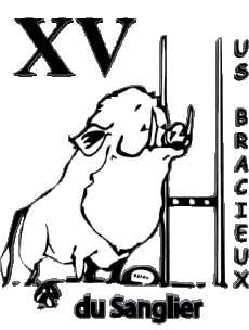 Sport Rugby Club Frankreich Logo Dept 41 US Bracieux 