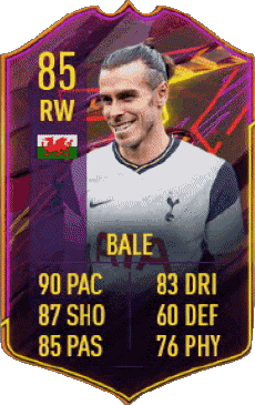 Videogiochi F I F A - Giocatori carte Galles Gareth Bale 