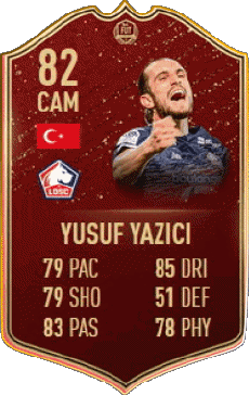 Multimedia Videogiochi F I F A - Giocatori carte Turchia Yusuf Yazici 