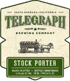 Stock porter-Bebidas Cervezas USA Telegraph Brewing 