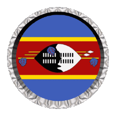 Banderas África Eswatini Ronda - Anillos 