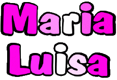 Vorname WEIBLICH - Italien M Zusammengesetzter Maria Luisa 