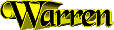 First Names MASCULINE -  UK - USA - IRL - AUS - NZ W Warren 