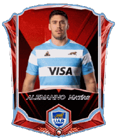 Sportivo Rugby - Giocatori Argentina Squadra 2025 ALEMANNO Matías 