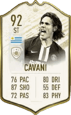 Multi Media Video Games F I F A - Card Players Uruguay Edinson Cavani 