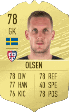 Multi Media Video Games F I F A - Card Players Sweden Robin Olsen 