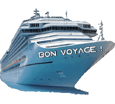 Nachrichten Französisch Bon Voyage Transparenter Hintergrund 07 