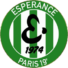 Sports FootBall Club France Ile-de-France 75 - Paris Esperance Paris 19 
