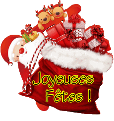 Nachrichten Französisch Joyeuses Fêtes (Noël) Serie 02 