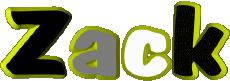 First Names MASCULINE -  UK - USA - IRL - AUS - NZ Z Zack 