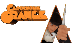 Multimedia Películas Internacional La Naranja Mecanica Logotipo Inglés 