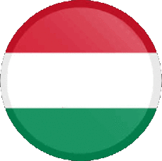 Fahnen Europa Ungarn Runde 