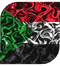 Drapeaux Afrique Soudan Carré 