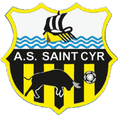 Sports FootBall Club France Logo Provence-Alpes-Côte d'Azur 83 - Var AS St Cyr sur Mer 