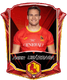 Sports Rugby - Joueurs Espagne Equipe 2025 Asier USÁRRAGA 