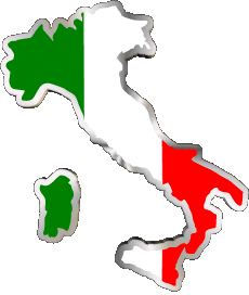 Banderas Europa Italia Nacional Mapa 