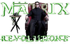 Multimedia Películas Internacional Matrix 03 Revolutions  Logotipo Inglés 