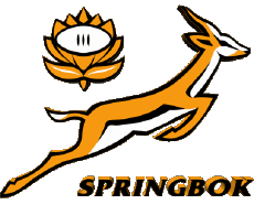 Springbok logo-Sport Rugby Nationalmannschaften - Ligen - Föderation Afrika Südafrika 
