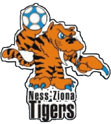 Sport Handballschläger Logo Israel Nes Tziona 